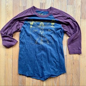 United Lifters Wonder Lifter baseball tee S